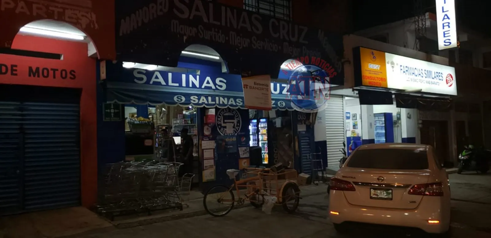 Asaltan tienda Salina Cruz; botín más de 50 mil pesos