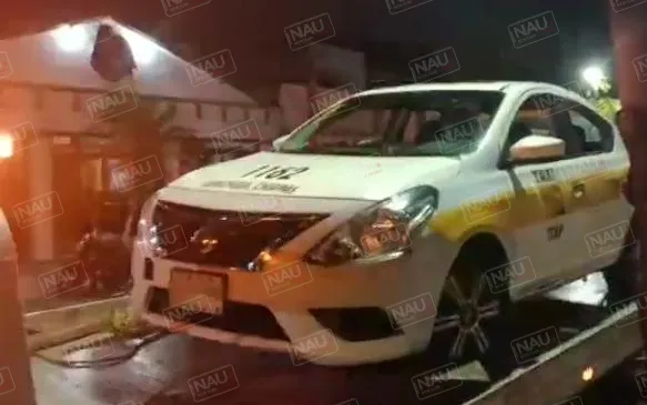 Indigente fue atropellado por un taxi