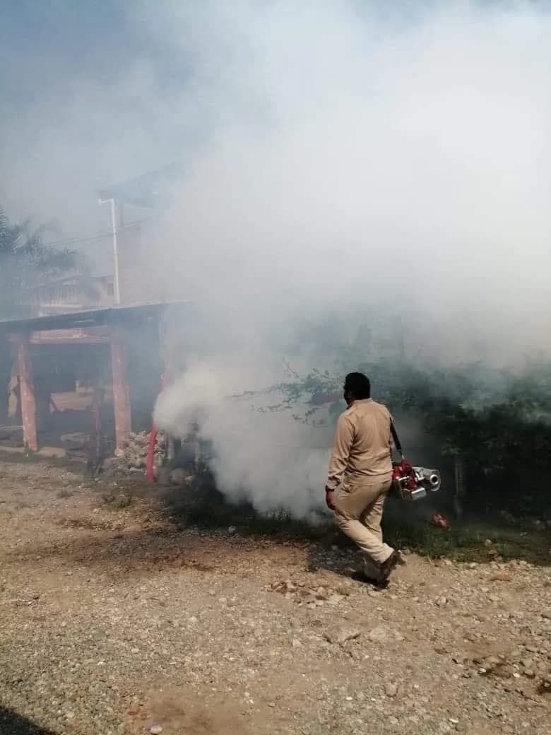 SE REALIZARÁ ESTE MIÉRCOLES NEBULIZACIÓN EN COLONIAS DEL NORPONIENTE DE TAPACHULA