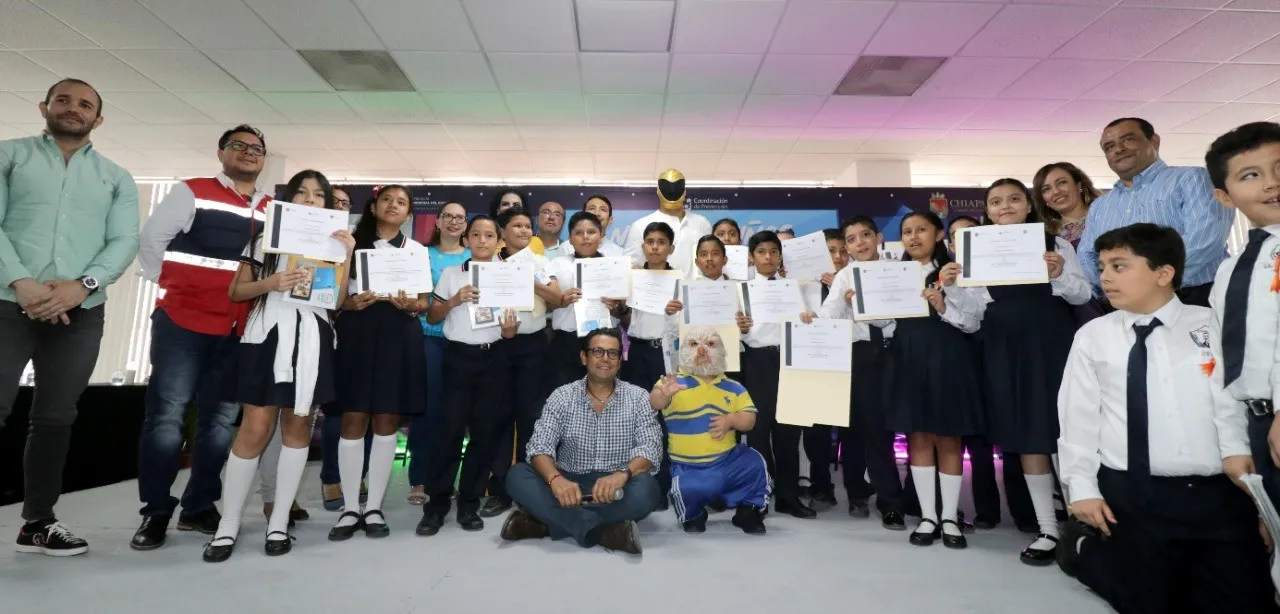 Realiza Fiscalía debate infantil “Por la no violencia hacia las mujeres”