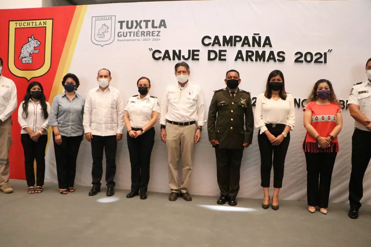 Invita Zepeda Soto a ciudadanía a participar en campaña “Canje de Armas” 2021