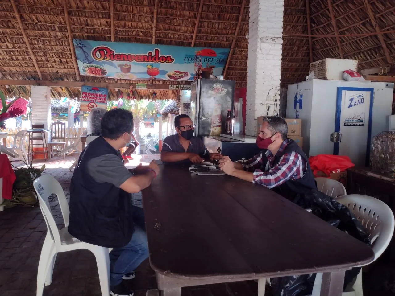 SE REALIZA OPERATIVO DE REFORZAMIENTO DE MEDIDAS SANITARIAS EN RESTAURANTES Y BARES DE PUERTO MADERO, POR COVID-19