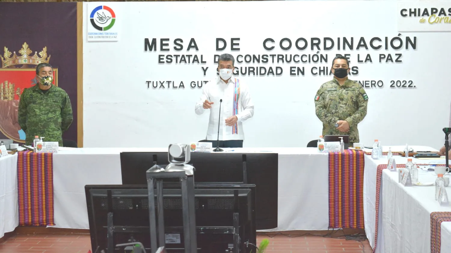 Registra Chiapas 48 horas de saldo en blanco en delitos de alto impacto
