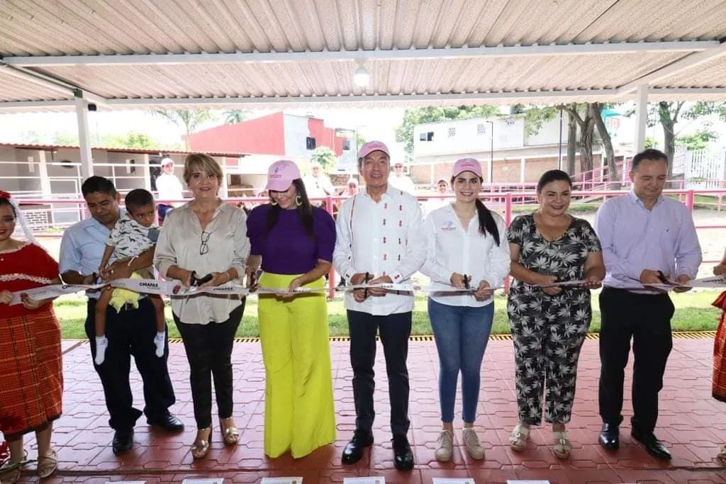 Visita Rutilio Escandón Centro de Equinoterapia de Tapachula