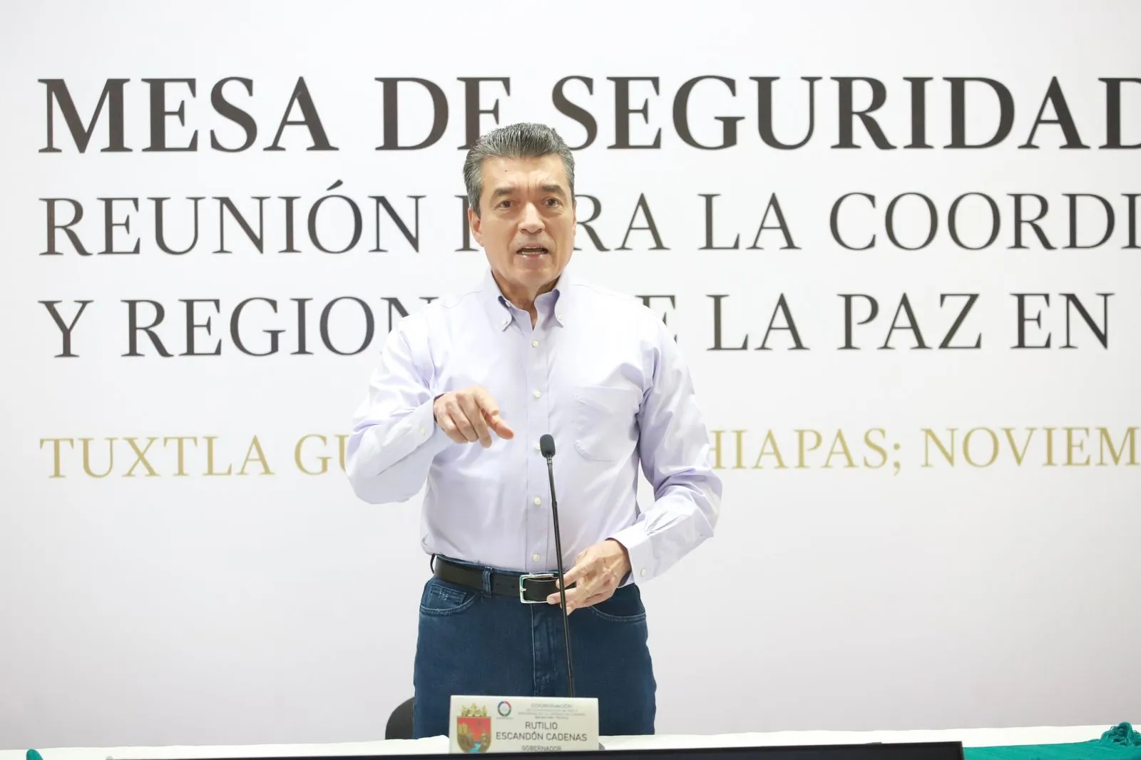 En unidad se atiende a la población damnificada y daños materiales por lluvias: Rutilio Escandón