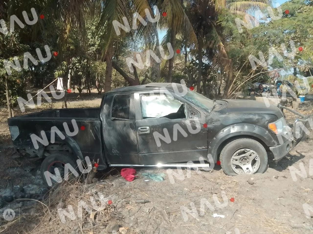 Dos lesionados deja un choque de dos trocas