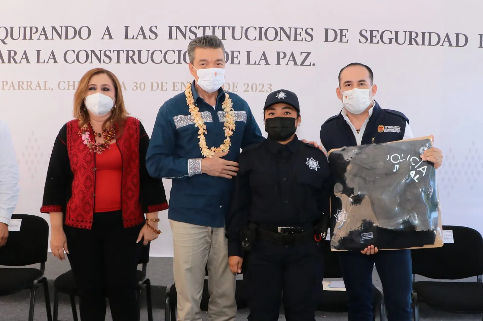 Más de 100 mdp invertidos en acciones a favor del bienestar y progreso de El Parral: Rutilio Escandón