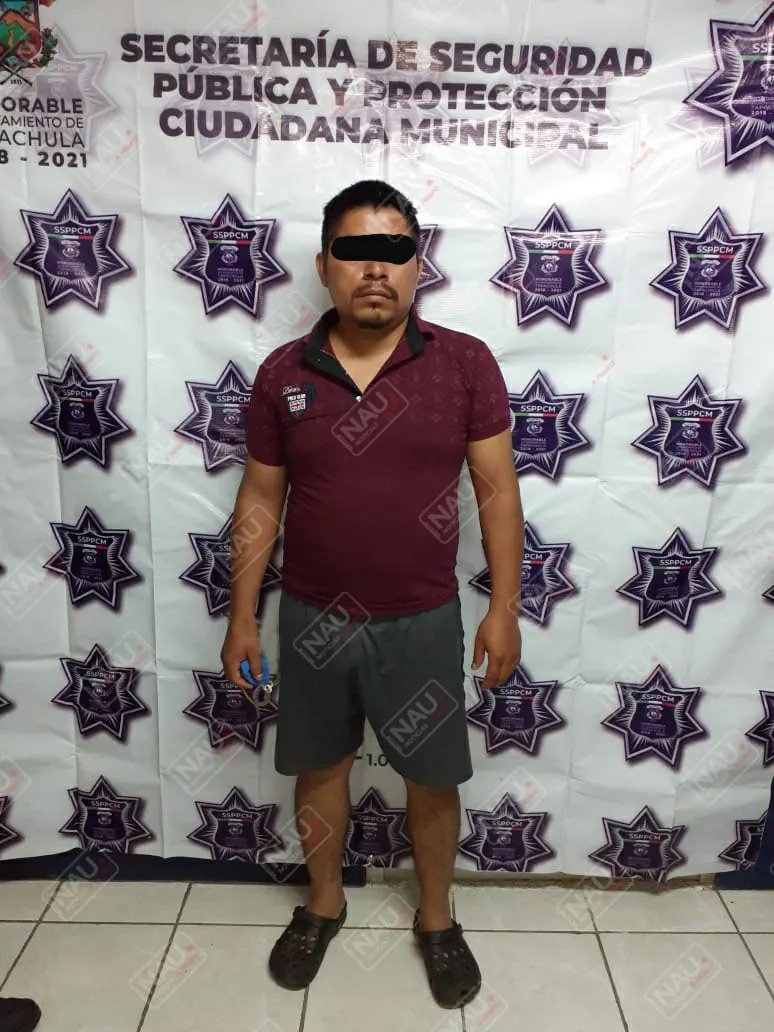Detenido después de golpear a su pareja