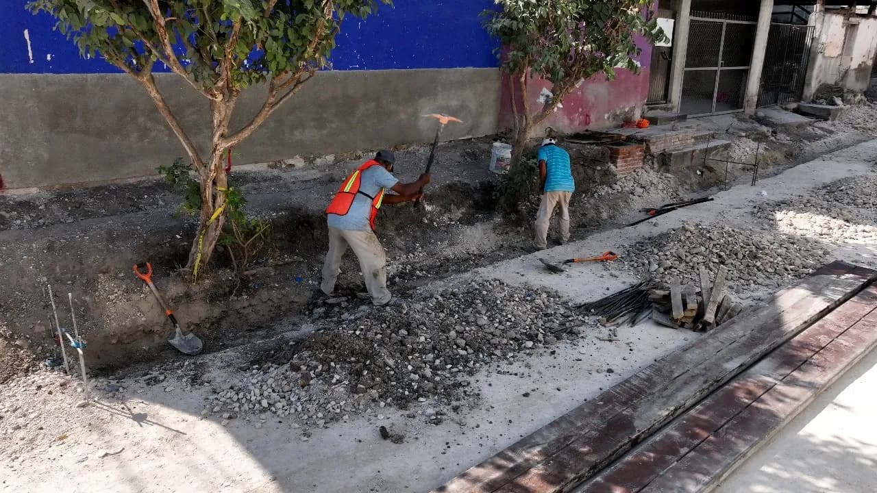 Mejoramos la infraestructura vial en la Francisco I. Madero: Ayuntamiento de Tuxtla