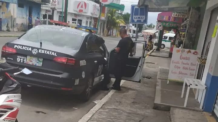 Asaltan zapatería en el 17 poniente