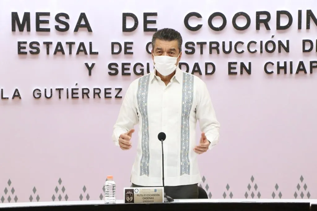 Aunque Chiapas va bien ante COVID-19, hay que mantener las medidas preventivas: Gobernador