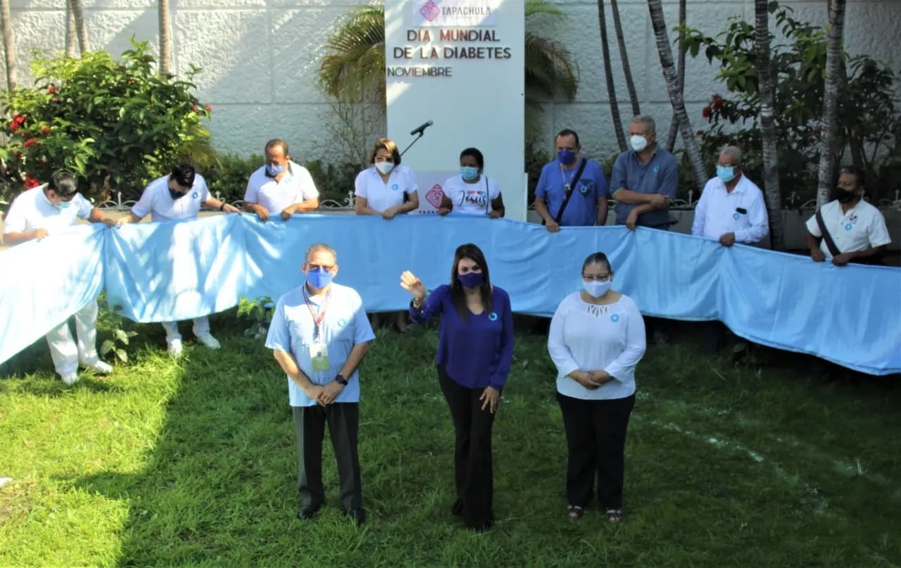 AYUNTAMIENTO DE TAPACHULA CONMEMORA EL DÍA MUNDIAL DE LA DIABETES