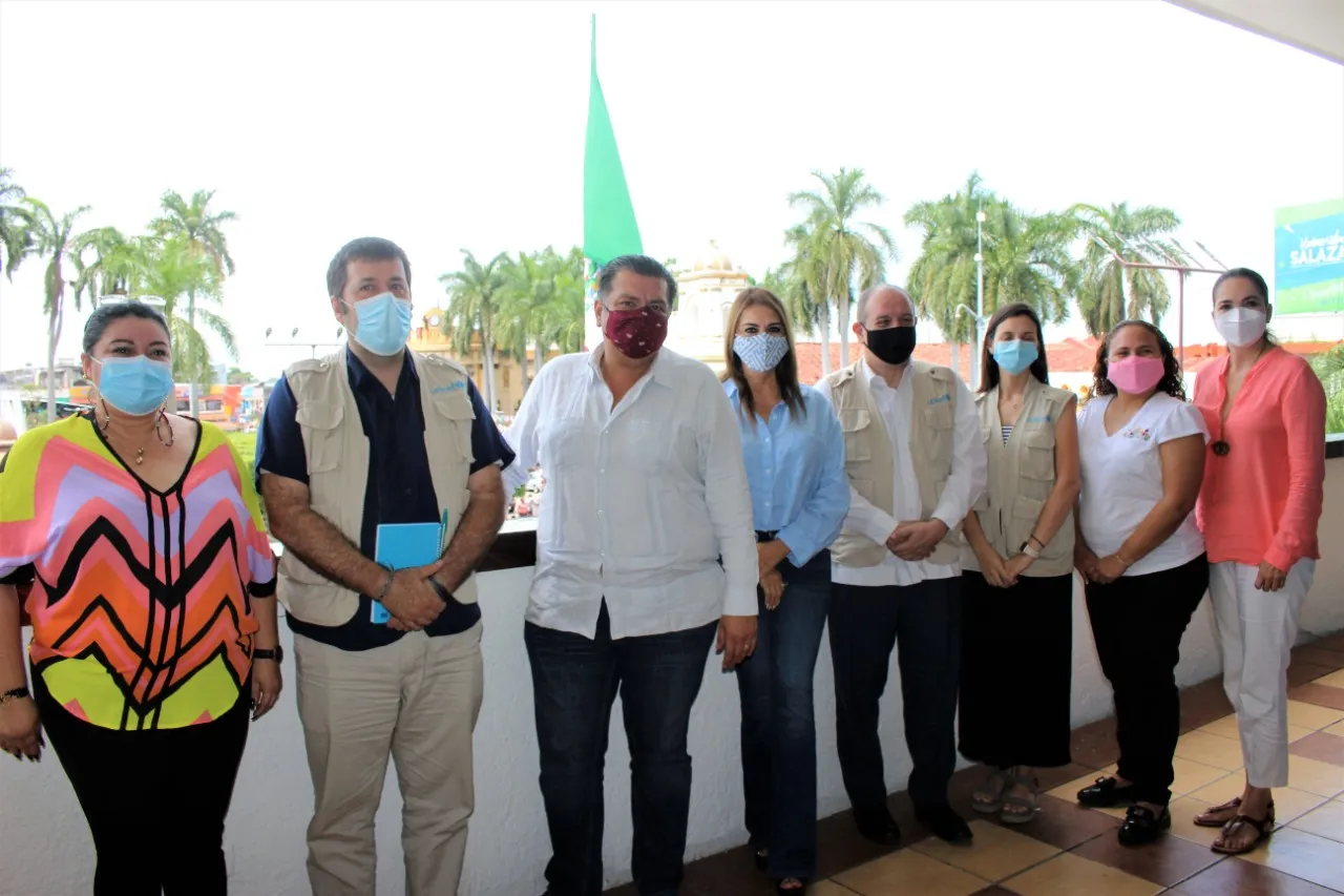 AYUNTAMIENTO DE TAPACHULA Y UNICEF SUMAN ESFUERZOS PARA TRABAJAR A FAVOR DE LA NIÑEZ