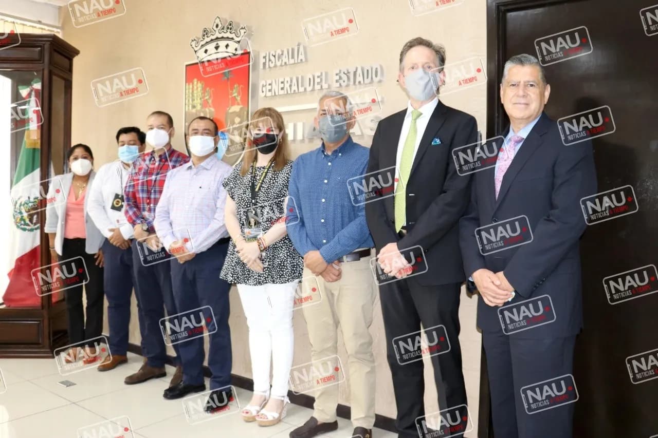 FGE presenta avances de la implementación en Chiapas del ePenal, ante integrantes de Iniciativa Mérida de la Embajada de Estados Unidos