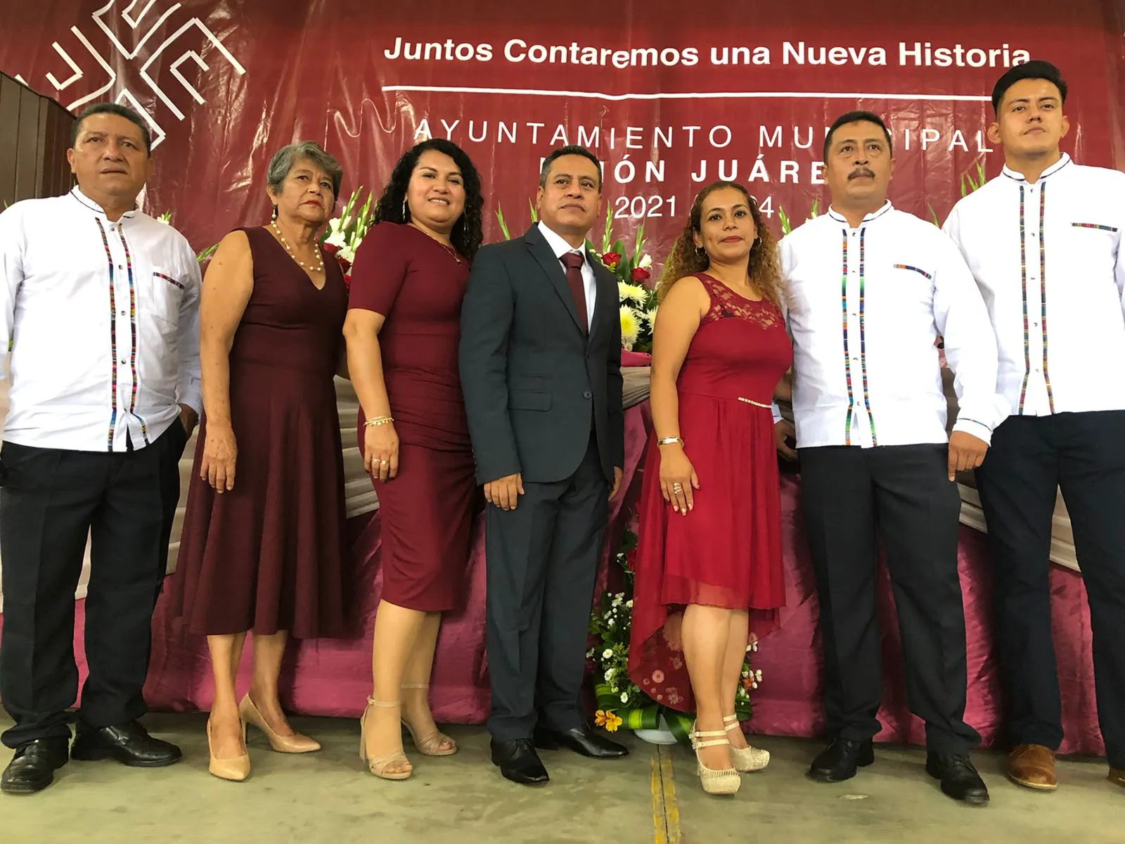 El contador Isaías Verdugo Roblero toma protesta como nuevo presidente municipal de Unión Juárez.