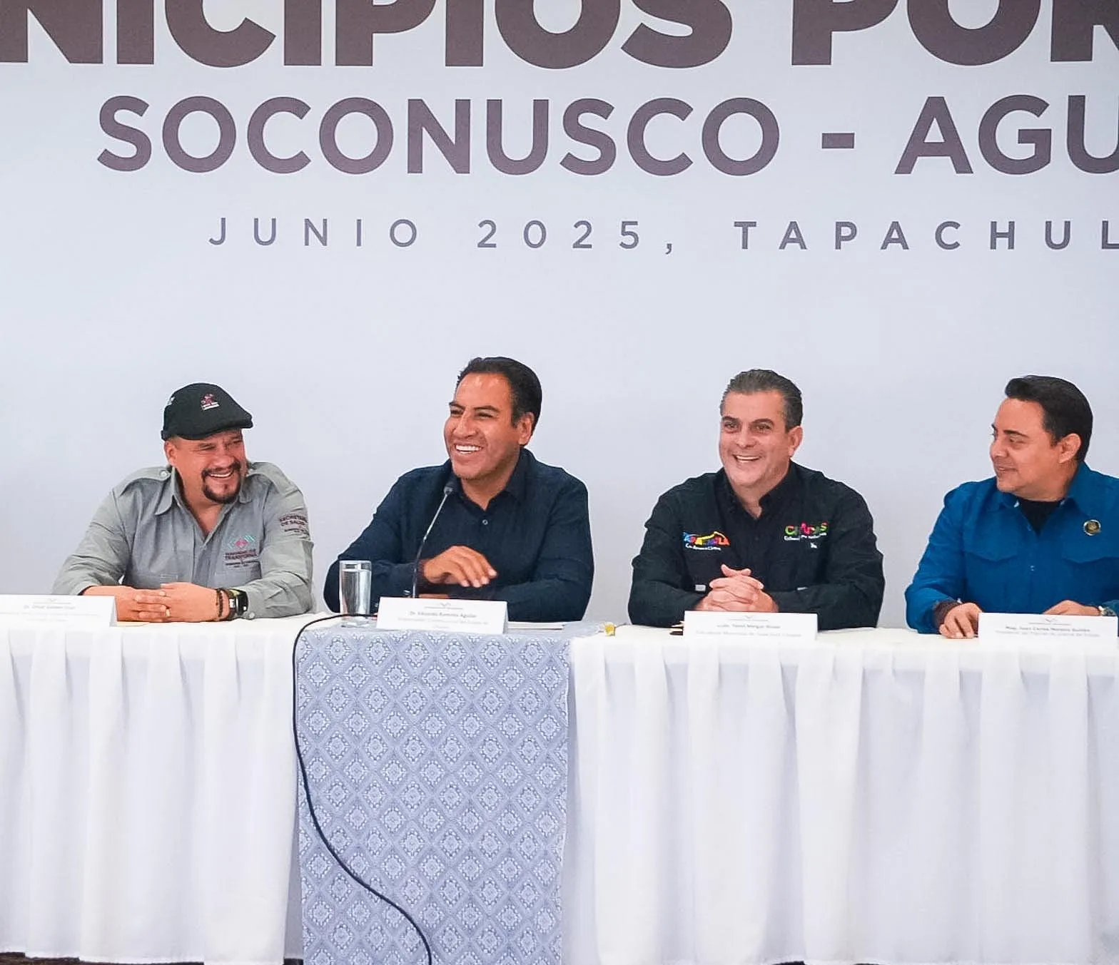 Yamil Melgar participa en Reunión Regional de Municipios por la Salud Soconusco