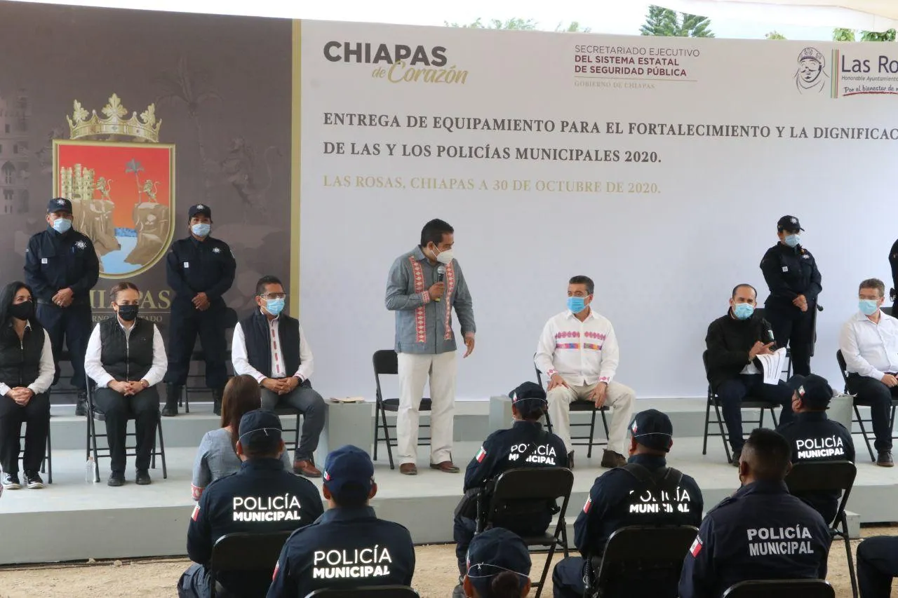 Hoy en Chiapas la seguridad es una realidad: Llaven Abarca