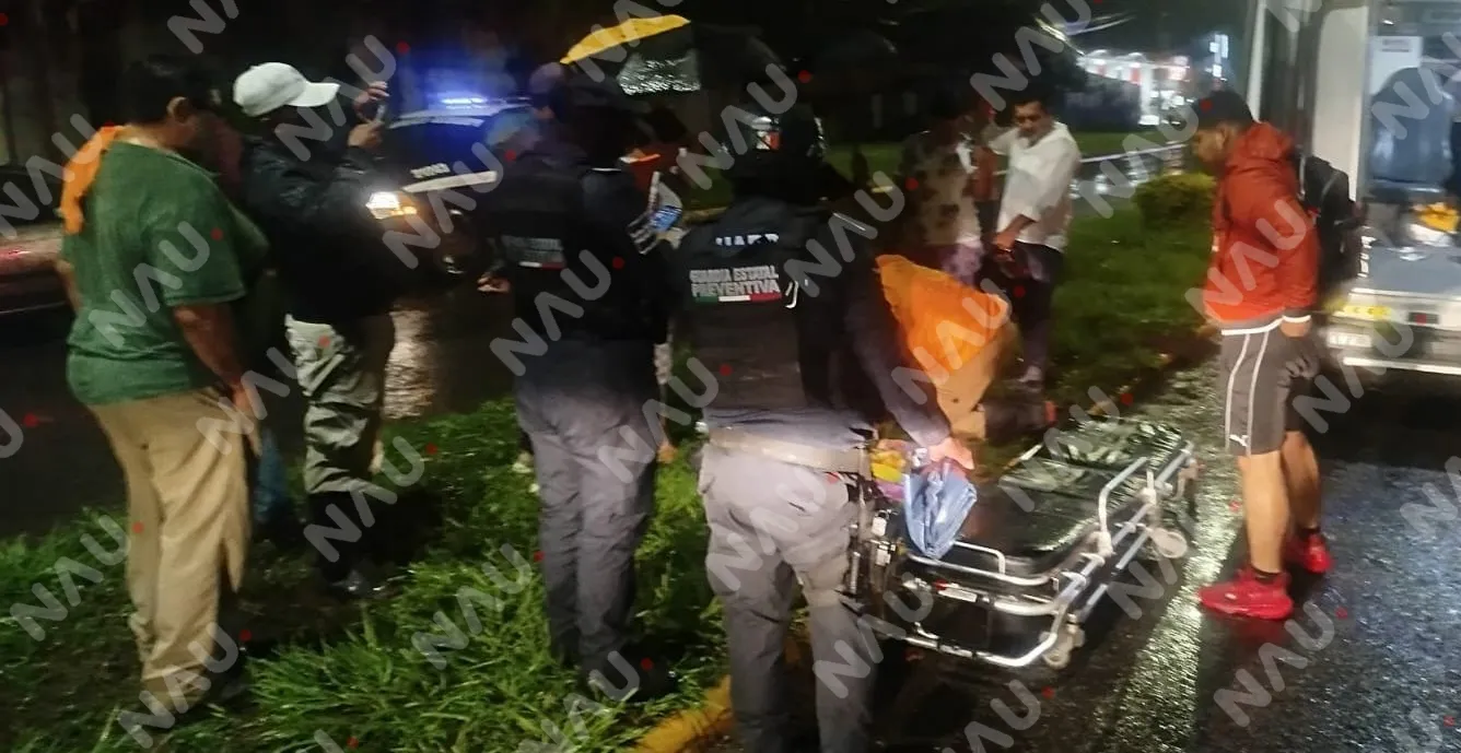Motociclista termina herido tras ser embestido por camioneta en Tapachula; responsable se da a la fuga