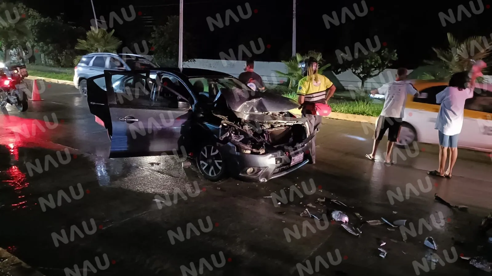 Atropellamiento en Tapachula deja dos heridos, uno de gravedad