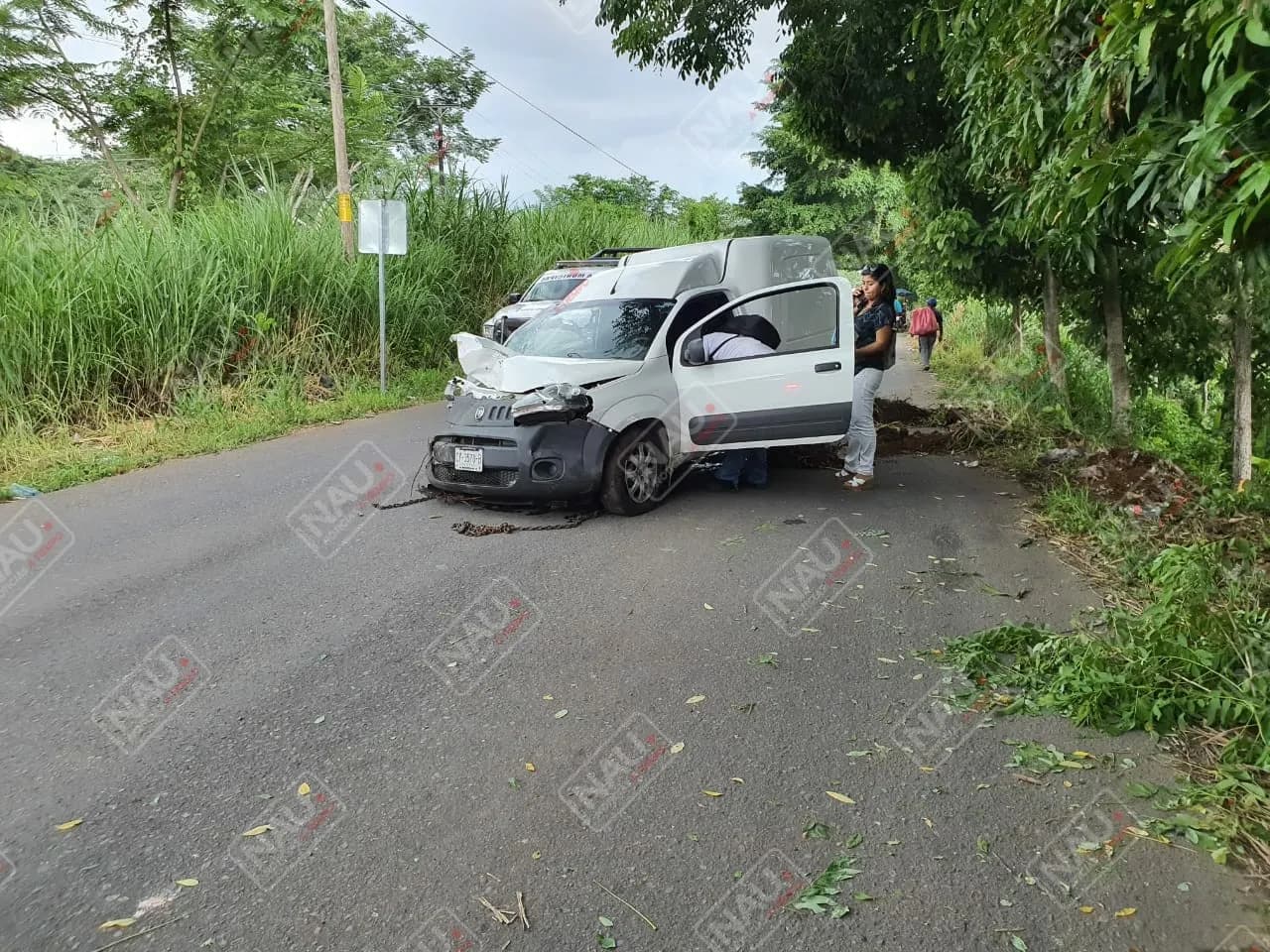 Casi cae a un barranco de 60 metros