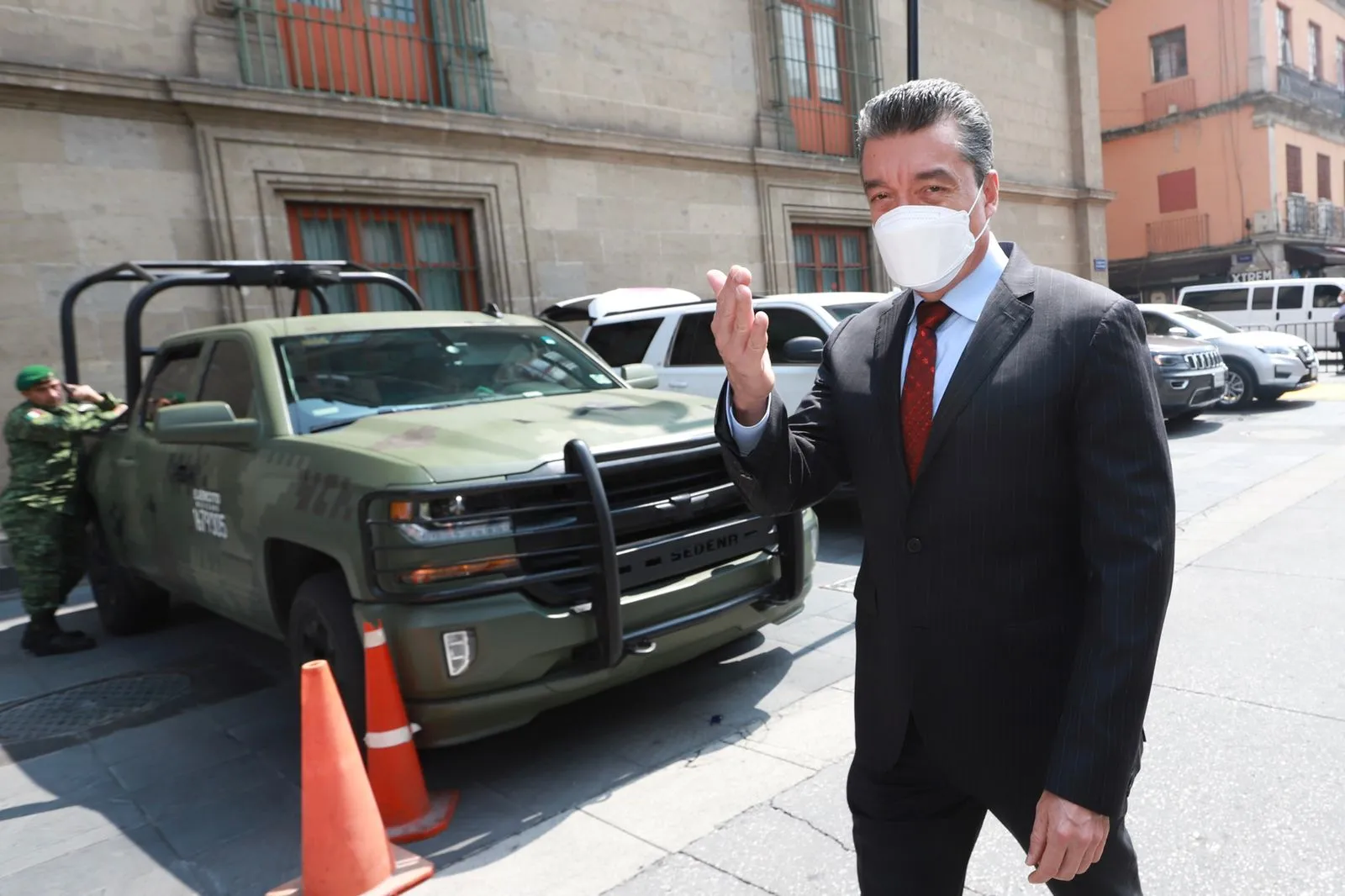 Rutilio Escandón participa en reunión sobre el tema migratorio encabezada con el presidente AMLO