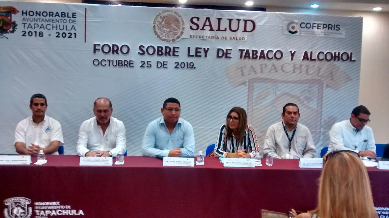Realizan Foro Sobre Ley De Tabaco Y Alcohol En Tapachula