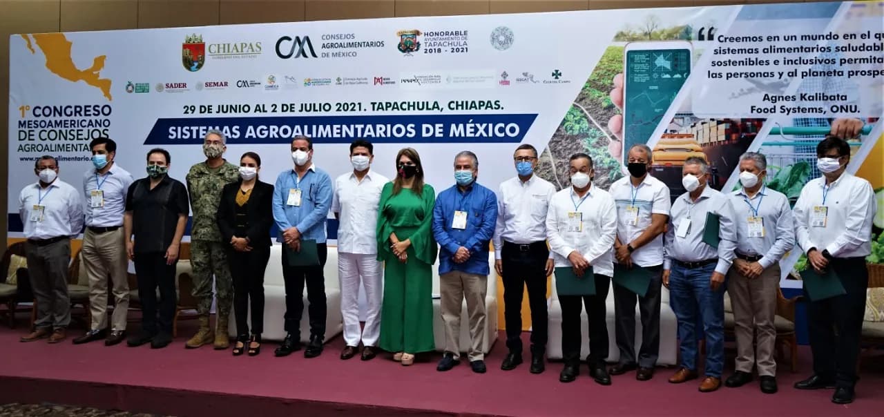 AYUNTAMIENTO DE TAPACHULA PARTICIPA EN PRIMER CONGRESO MESOAMERICANO DE CONSEJOS AGROALIMENTARIOS