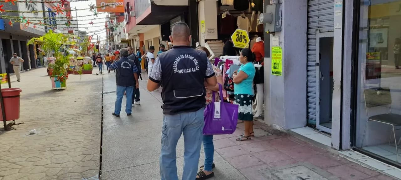 EXHORTAN A TAPACHULTECOS A CONTINUAR CON MEDIDAS SANITARIAS POR COVID-19
