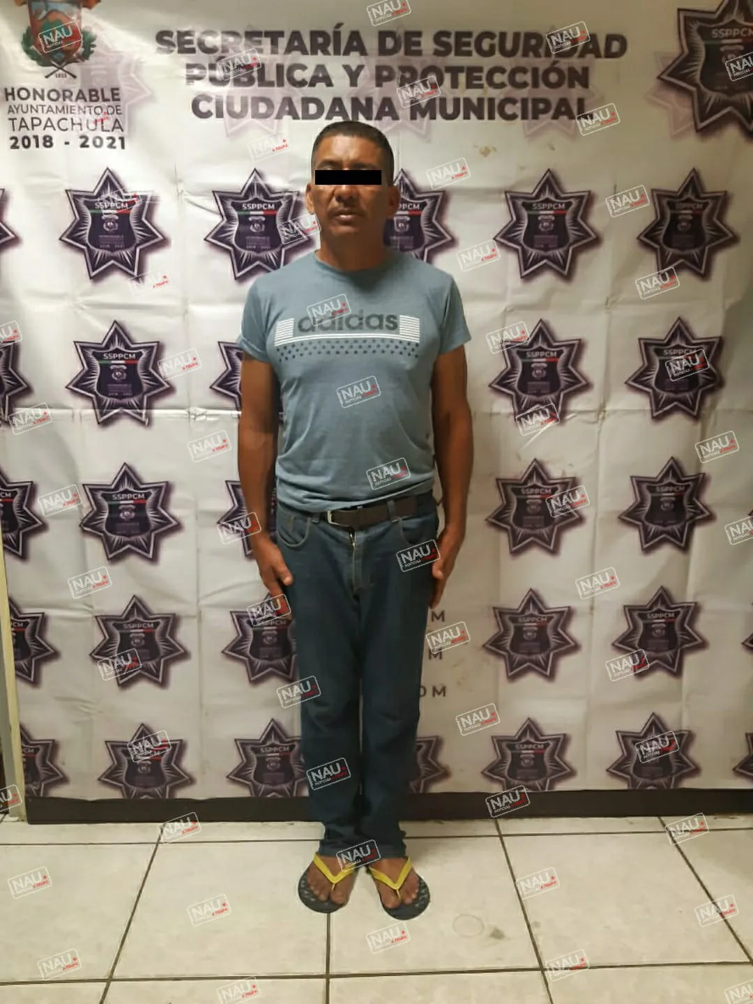 Marino amenaza con asesinar a su pareja con arma de cargo.