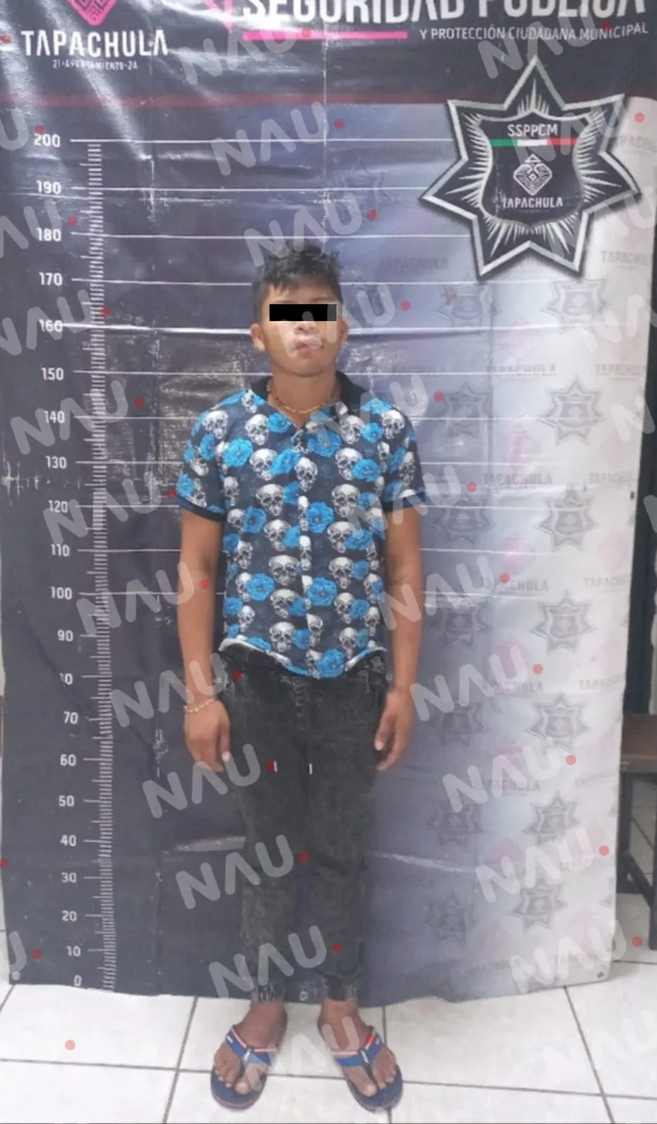 Detienen a sujeto con marihuana