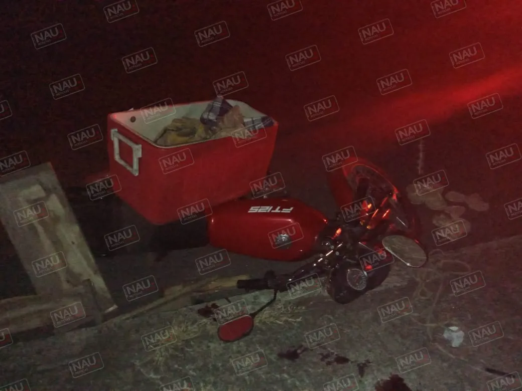 Dos lesionados al chocar dos motocicletas en Tuxtla Chico