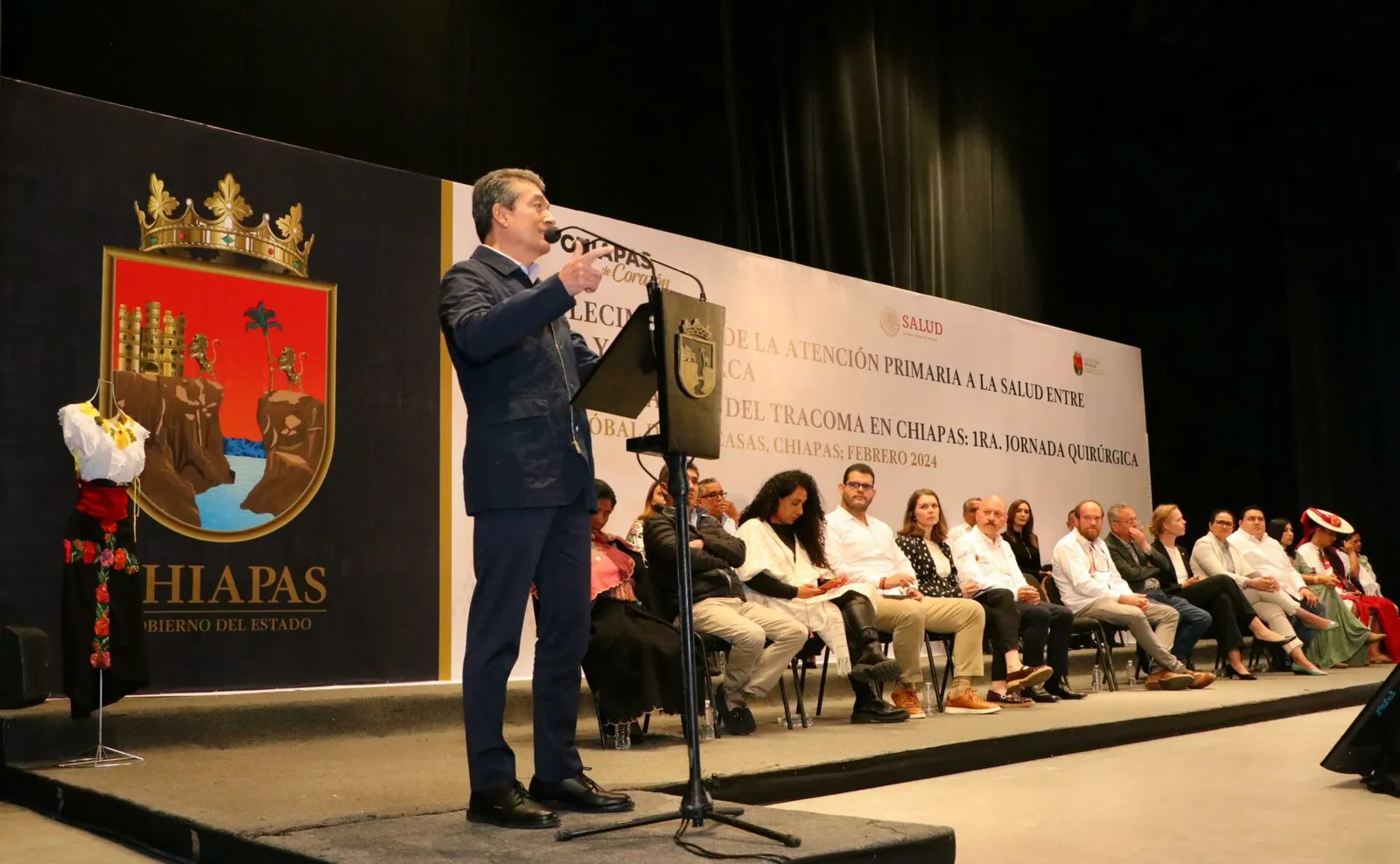 Encabeza Rutilio Escandón encuentro de fortalecimiento de atención primaria a la salud entre México y Dinamarca