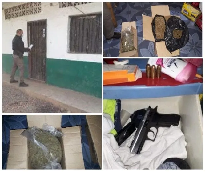 EN CATEO LA PFM ASEGURA DROGA Y DETIENE A TRES PERSONAS EN TAPACHULA