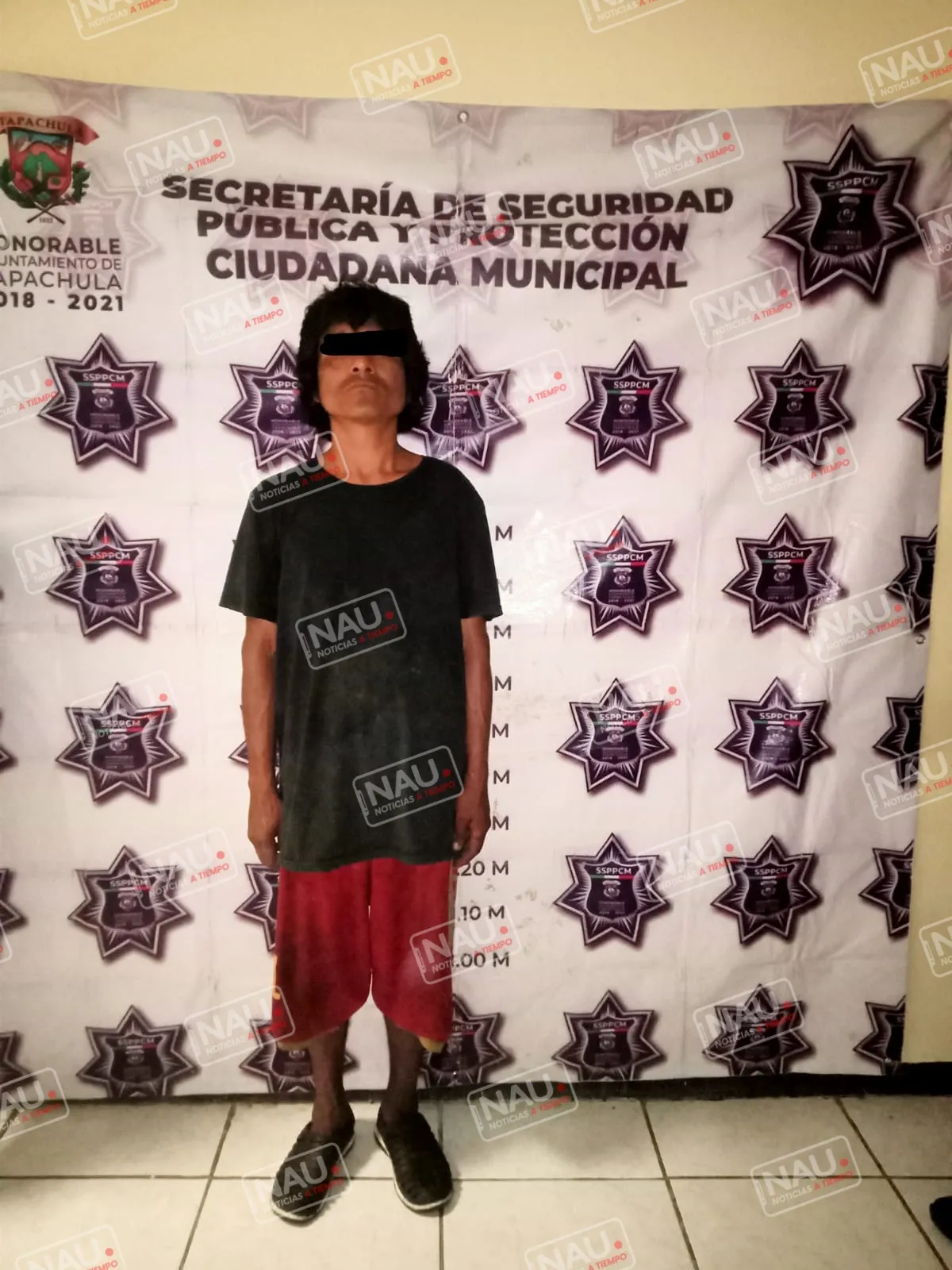 Vuelven a detener al que roba las rejillas de las coladeras