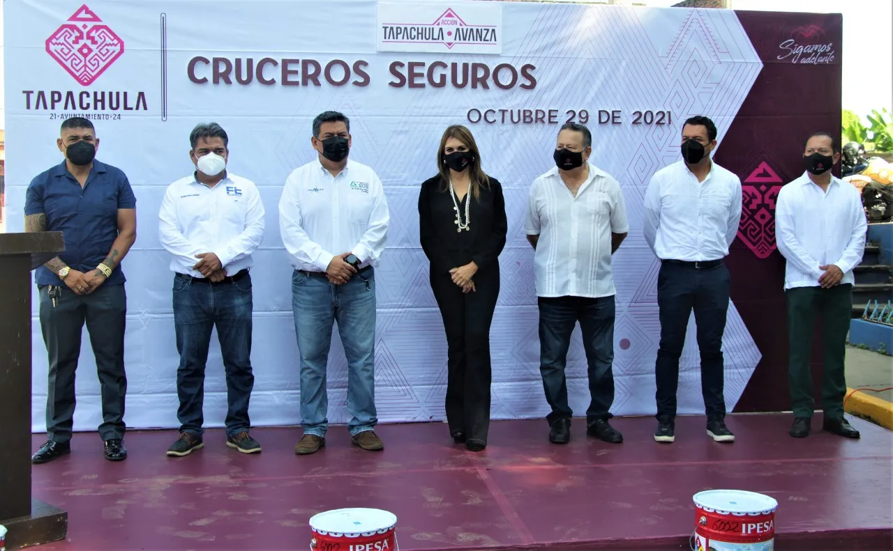 AYUNTAMIENTO INICIA PROGRAMA “CRUCEROS SEGUROS” EN TAPACHULA