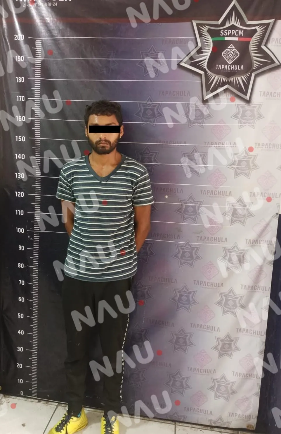 Salvadoreño fue denunciado por habitantes del fraccionamiento las Vegas