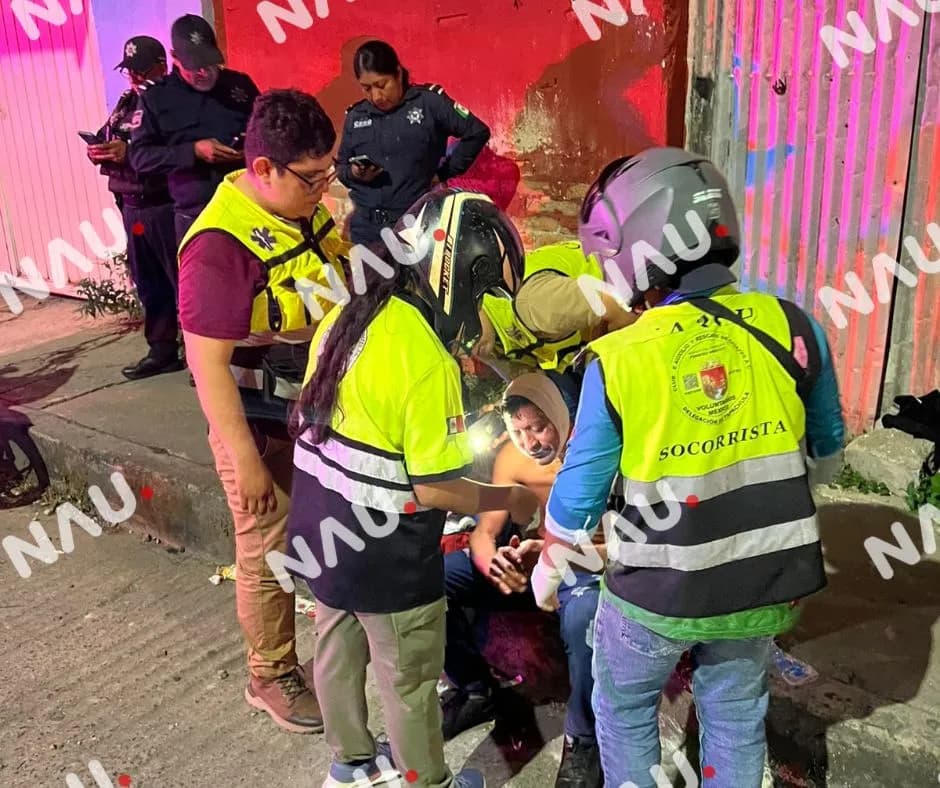 Atacan con arma blanca a hombre en la zona del mercadito de la estación