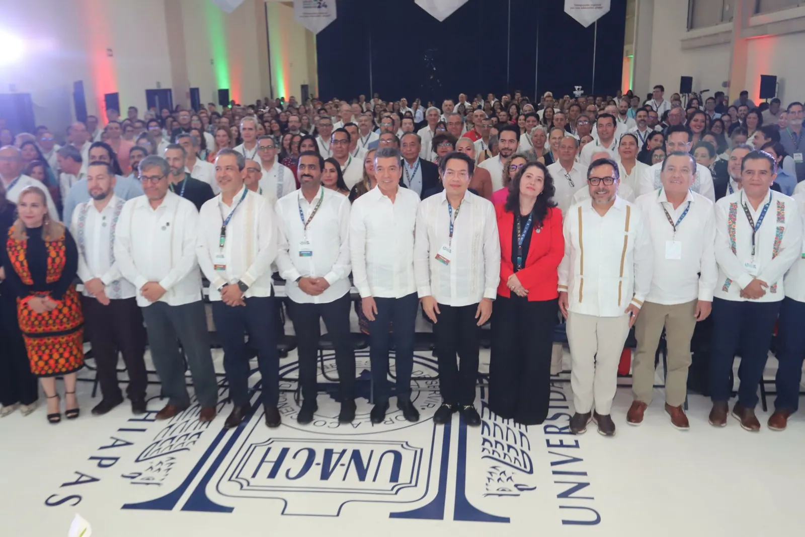 Rutilio Escandón asiste a la inauguración de la Conferencia Internacional ANUIES 2024 encabezada por Mario Delgado