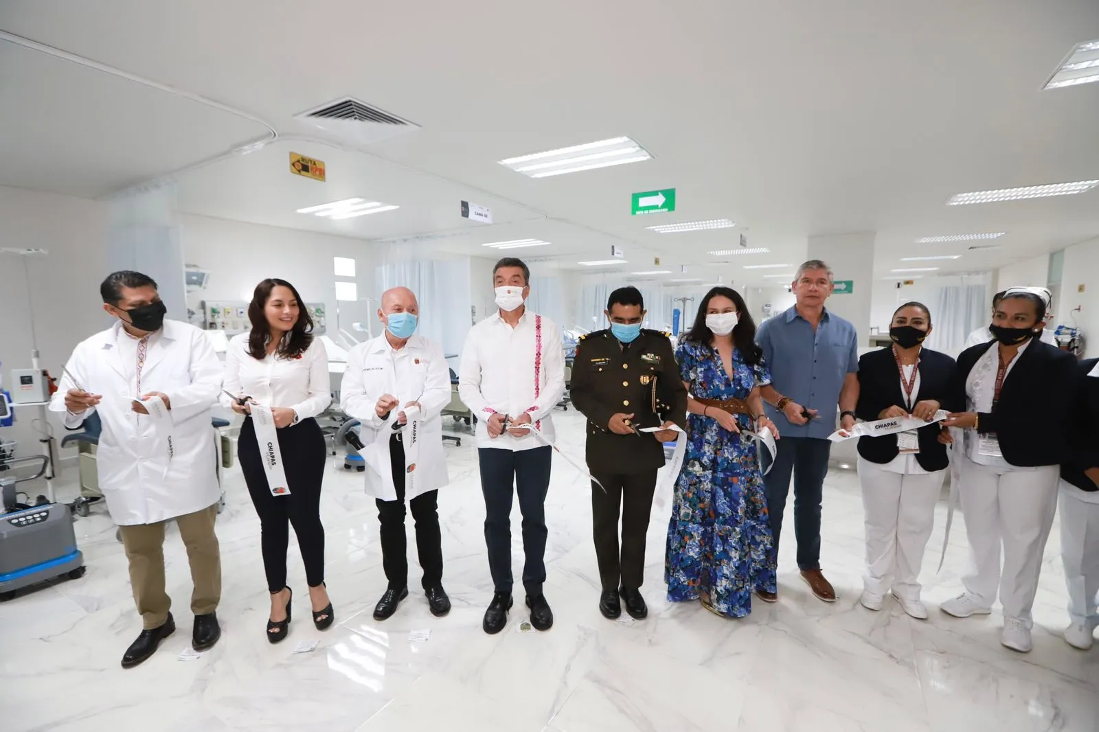 Rutilio Escandón inaugura áreas de Terapia Intensiva Neonatal y Obstétrica del Hospital Pascacio Gamboa