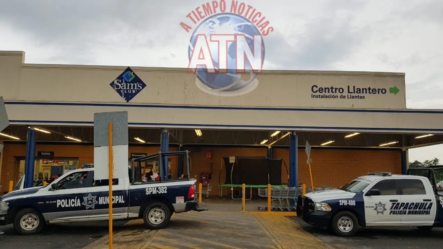 Roban en Sam’s Club de Tapachula