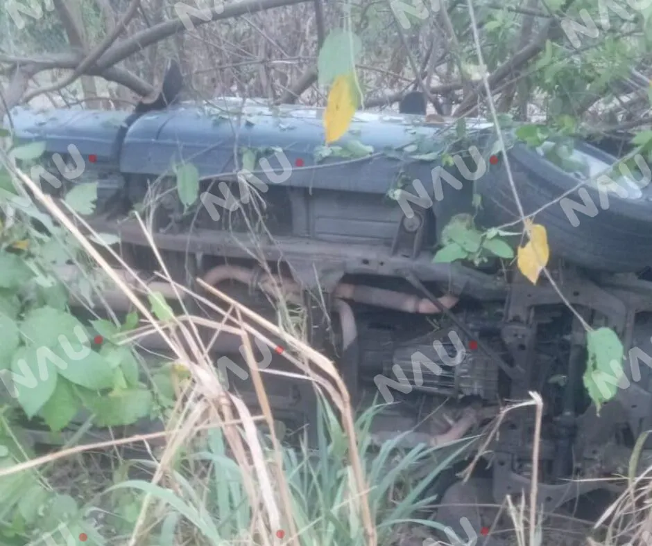 Motociclista se atraviesa y provoca salida de camino en la Tapachula–Puerto Madero