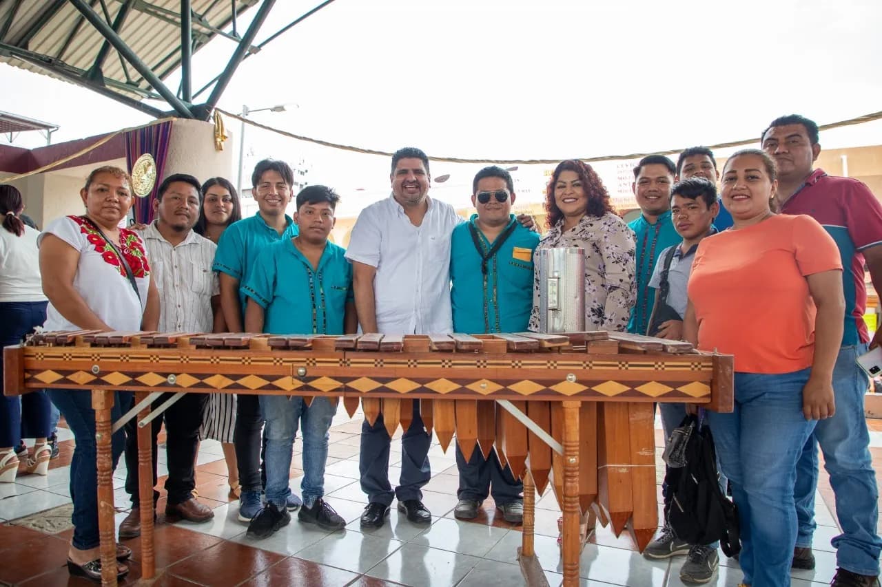 ÉXITO ROTUNDO EL CONCURSO DE MARIMBAS ORGANIZADO POR EL AYUNTAMIENTO DE TAPACHULA