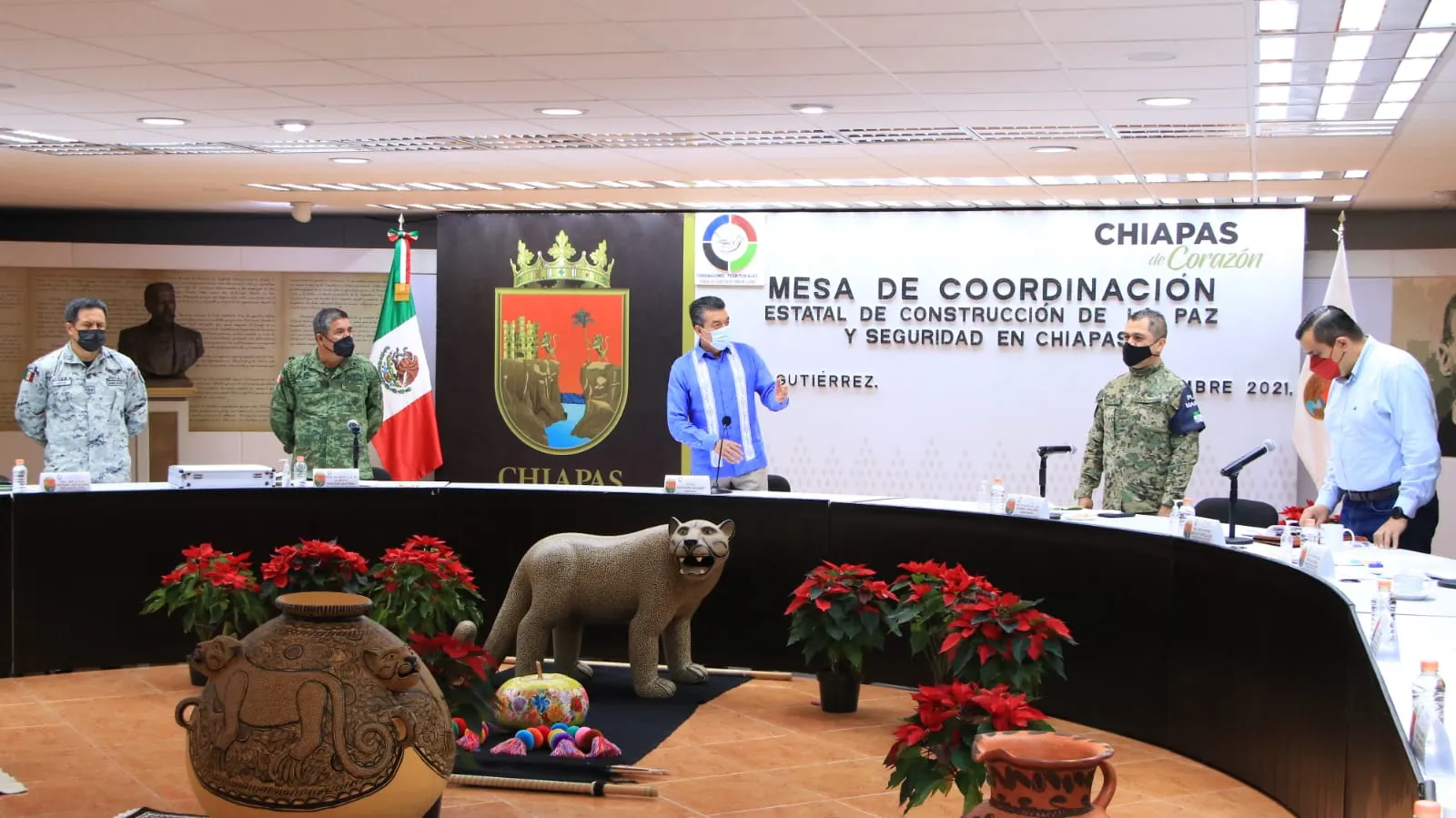 Gracias al respaldo de AMLO, en Chiapas no han faltado vacunas contra COVID-19: Rutilio Escandón