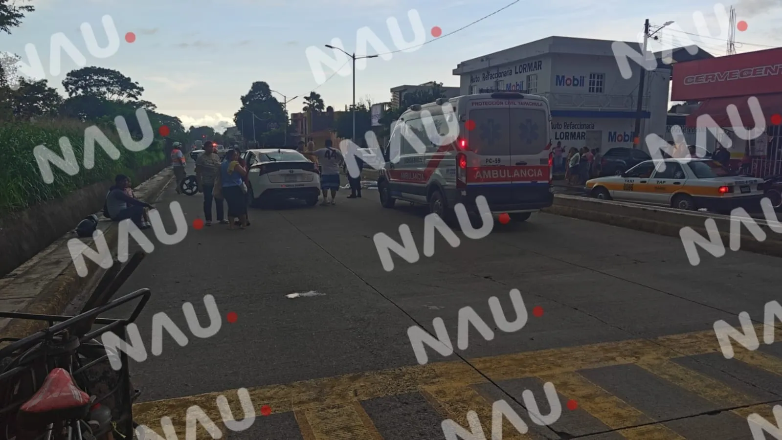Muere Recolector de Basura Atropellado por Taxi en Tapachula