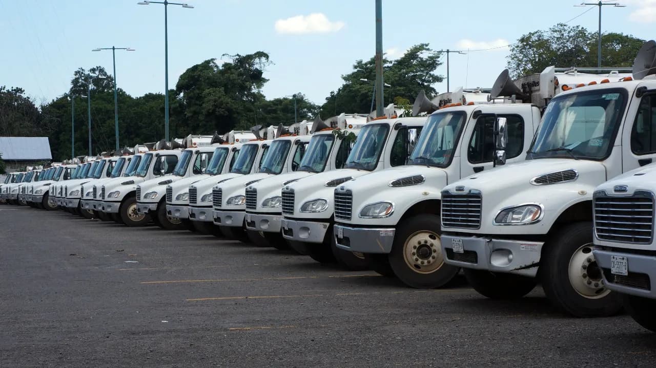 SE REANUDA SERVICIO DE LIMPIA EN TAPACHULA CON CAMIONES COMPACTADORES ESTE DOMINGO