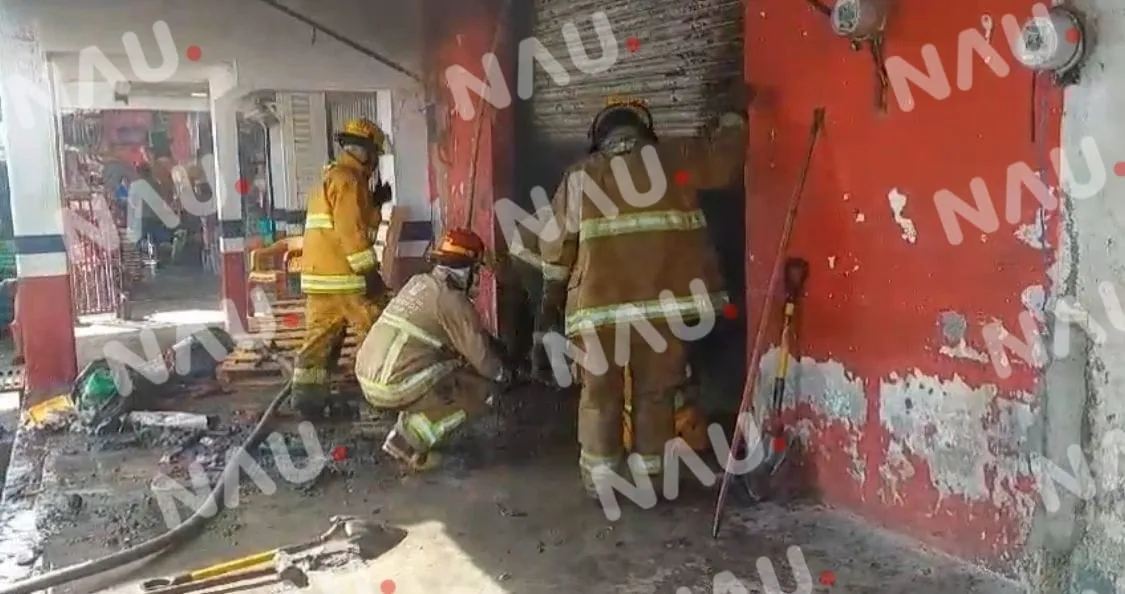 Conato de Incendio en el Mercado San Juan de Tapachula Moviliza a Bomberos y SAE