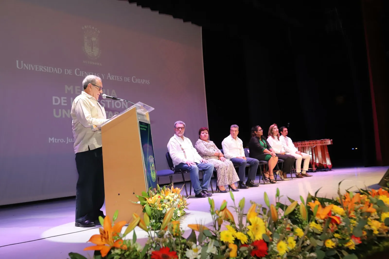 Rutilio Escandón reconoce avances y crecimiento de la Unicach en infraestructura, oferta académica y matrícula