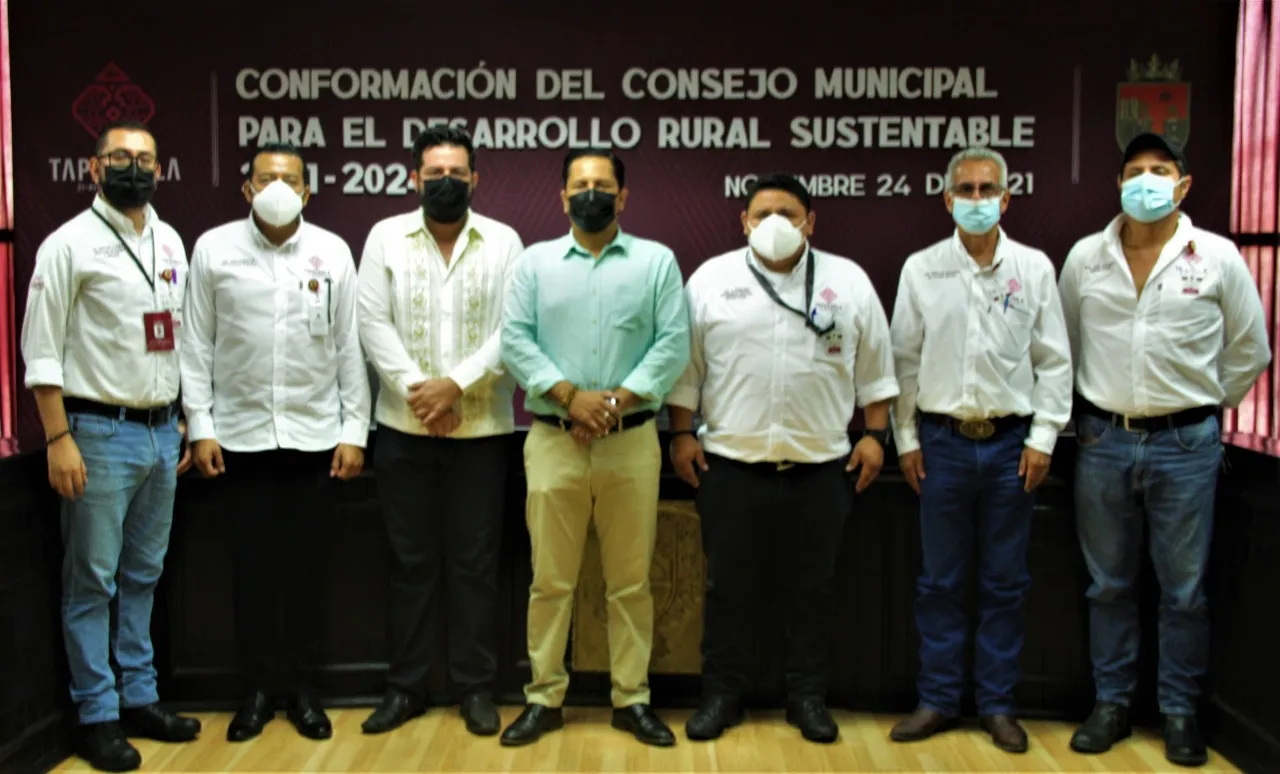 SE INTEGRA EL CONSEJO MUNICIPAL PARA EL DESARROLLO RURAL SUSTENTABLE 2021-2024 EN TAPACHULA