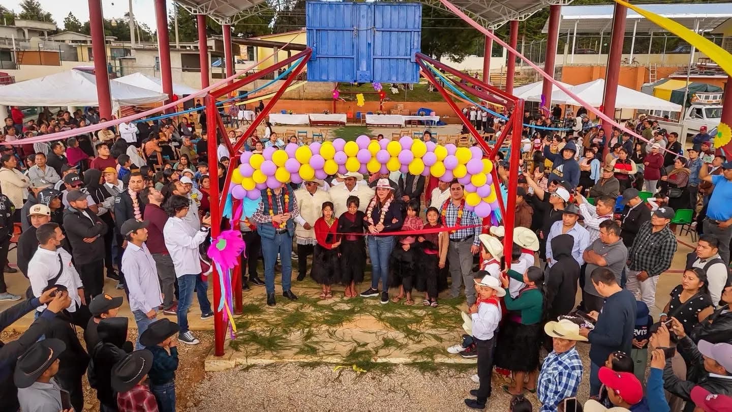 Fortalecen Infraestructura Comunitaria con Nuevo Domo en el Ejido Río Arcotete