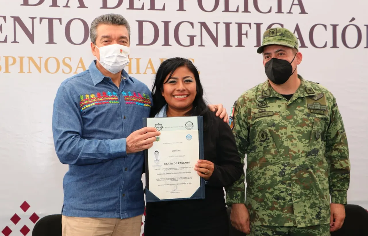 Rutilio Escandón celebra el Día del Policía, junto a las diferentes corporaciones de seguridad